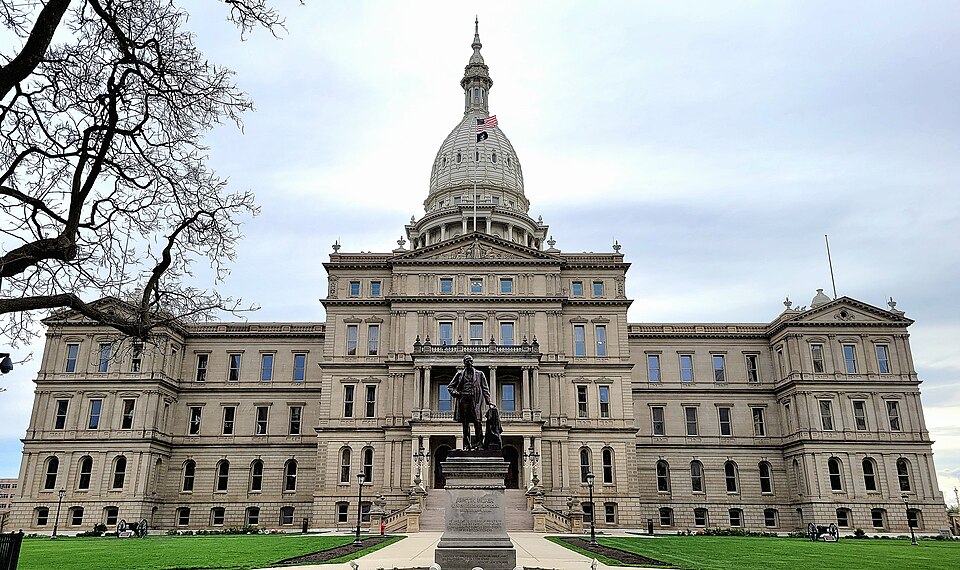 Michigan State Capital where Vredevoogd provides heating and cooling service in Lansing, MI