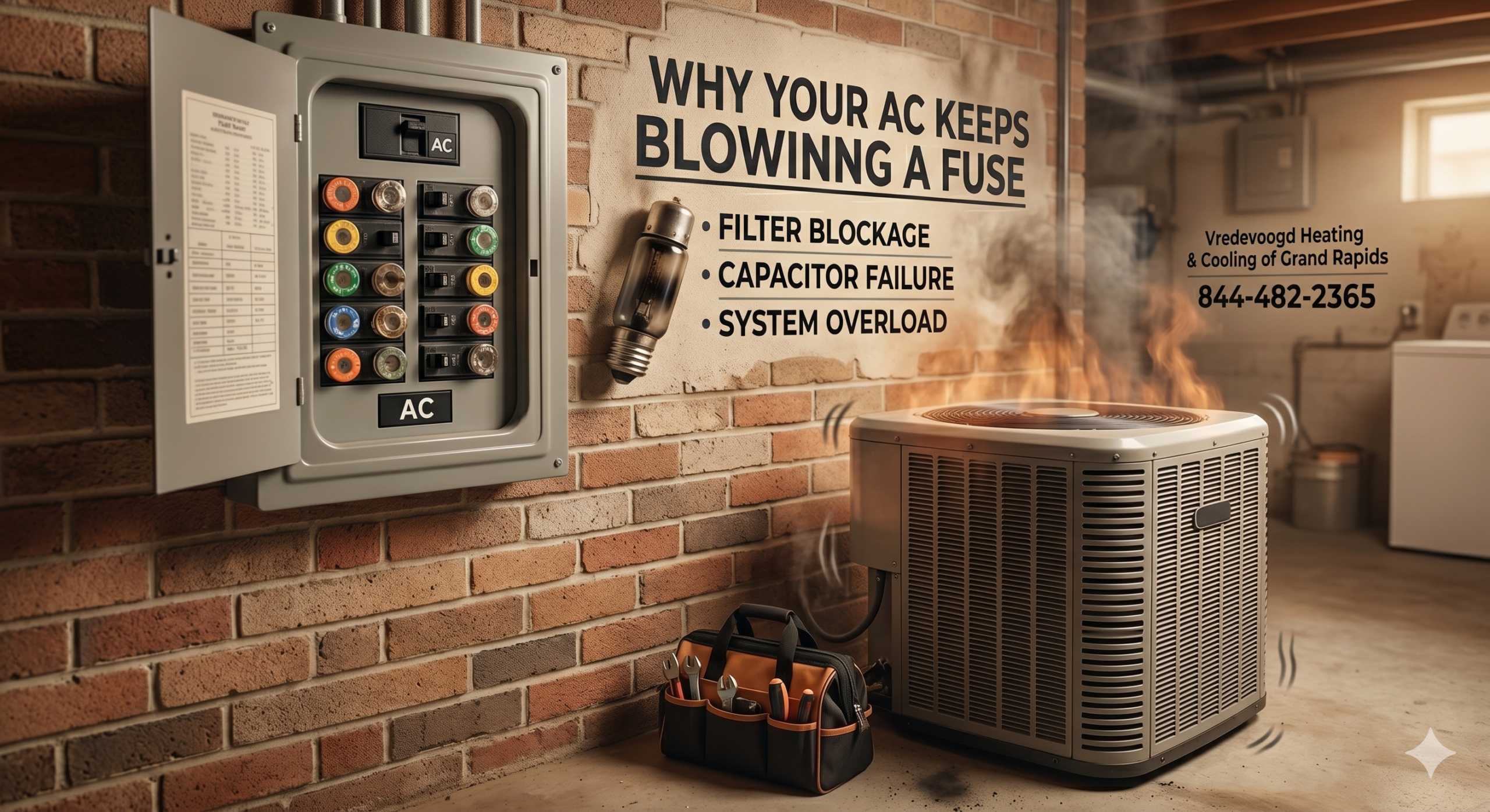 Why Does My Air Conditioner Keep Blowing A Fuse?